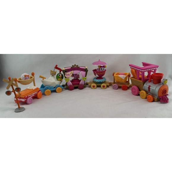 MGA Entertainment Other - Mini Lalaloopsy Silly Pet Parade Musical Motorized Train Set Near Complete WORKS